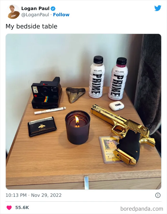 Elon Musk Posted A Picture Of His Bedside Table, So The Internet Made 30 Memes About It