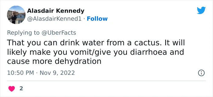 20 Popular Survival Myths That Not Only Are Wrong But Also Dangerous, Shared By People On Twitter