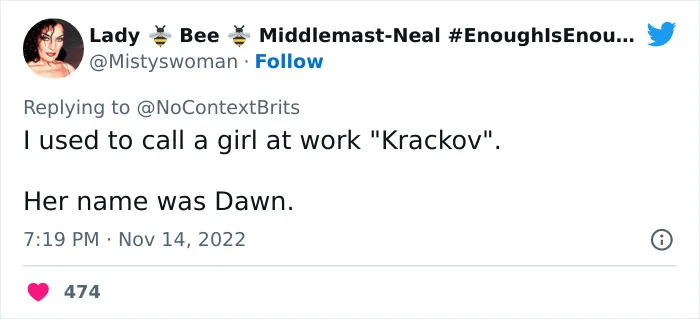 30 Of The Funniest And Wittiest Nicknames People Ever Had, According To Folks In This Twitter Thread