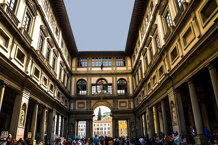 Uffizi Gallery In Florence, Italy