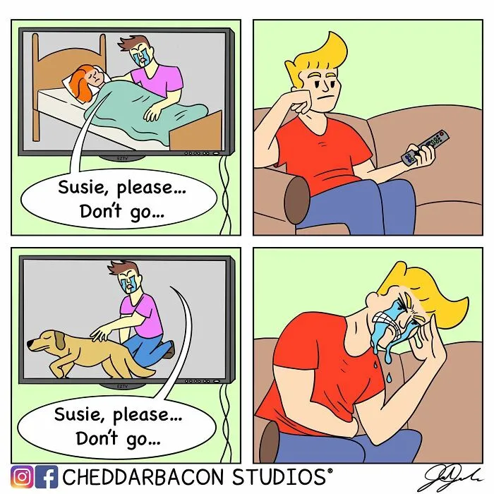 Ridiculous Situations And Funny Punchlines: 22 New Comics By This Artist