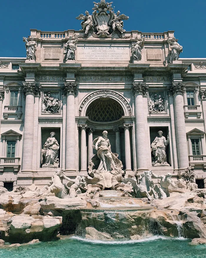 Make A Wish In The Trevi Fountain In Italy