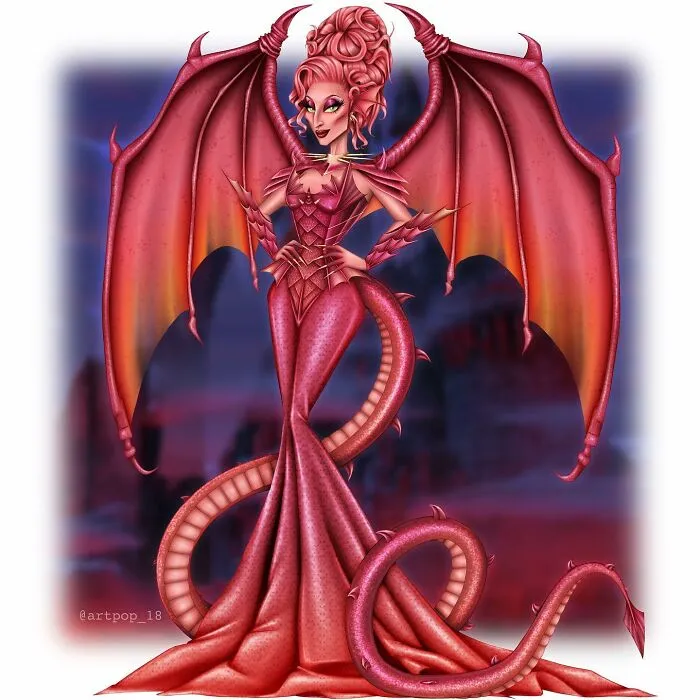 The Dragon From Shrek
