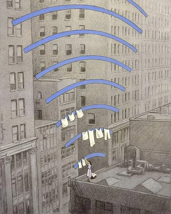 Artist Reveals What’s Wrong With Our Modern Society In These 32 New Satirical Illustrations