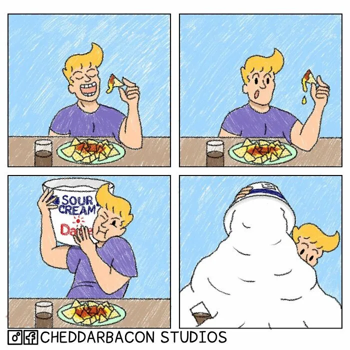 Ridiculous Situations And Funny Punchlines: 22 New Comics By This Artist