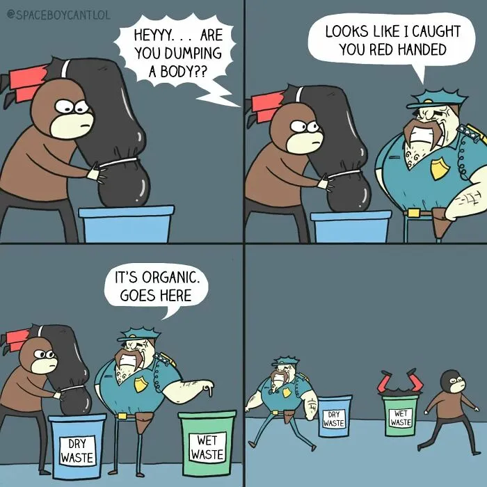 Quirky And Dark Comics Featuring Twisted Endings By SpaceBoyCantLol (35 New Pics)