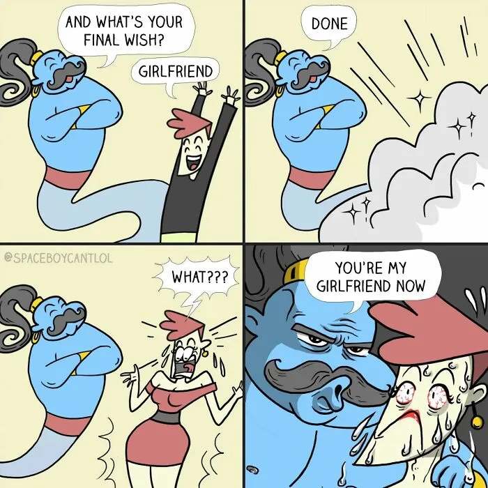 Quirky And Dark Comics Featuring Twisted Endings By SpaceBoyCantLol (35 New Pics)