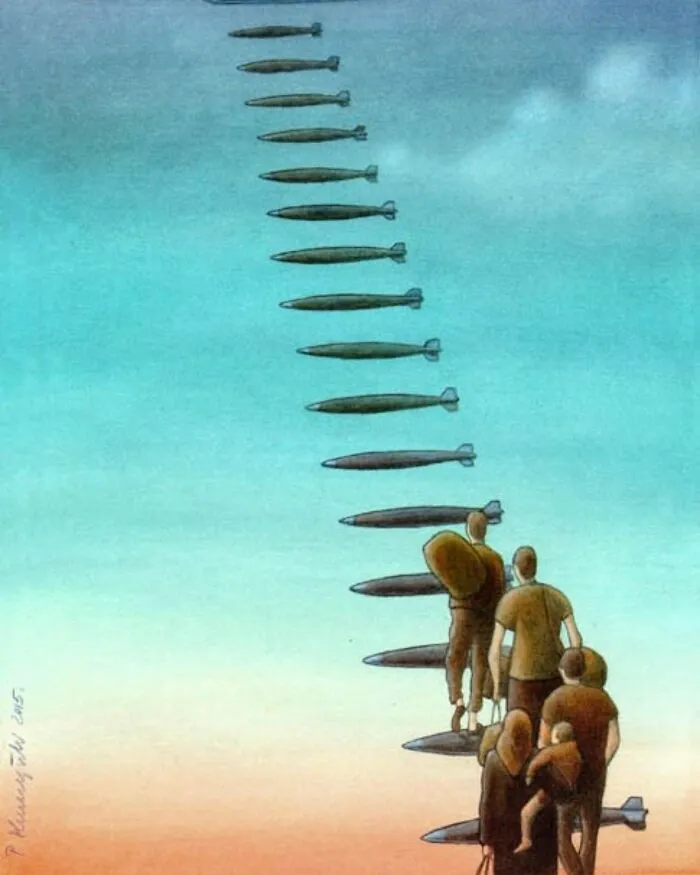 Artist Reveals What’s Wrong With Our Modern Society In These 32 New Satirical Illustrations