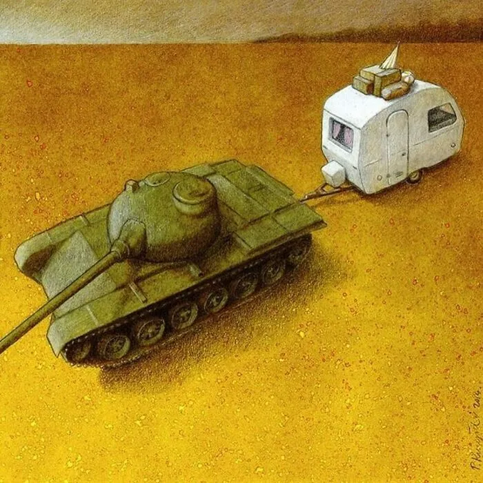 Artist Reveals What’s Wrong With Our Modern Society In These 32 New Satirical Illustrations