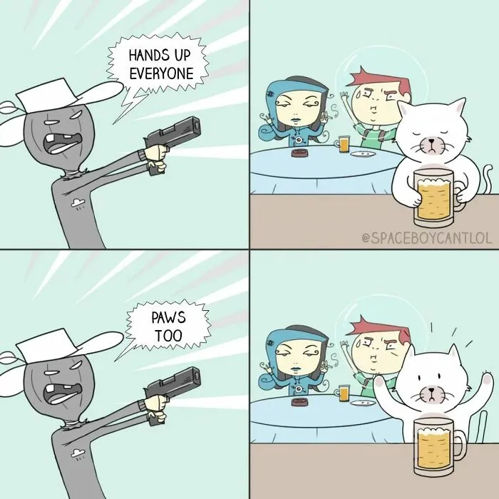 Quirky And Dark Comics Featuring Twisted Endings By SpaceBoyCantLol (35 New Pics)