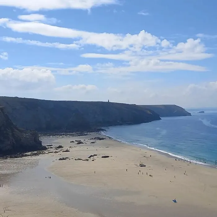 Porthtowan Beach, North Coast Of Cornwall