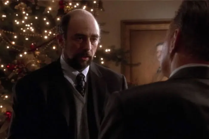Toby wearing a suit