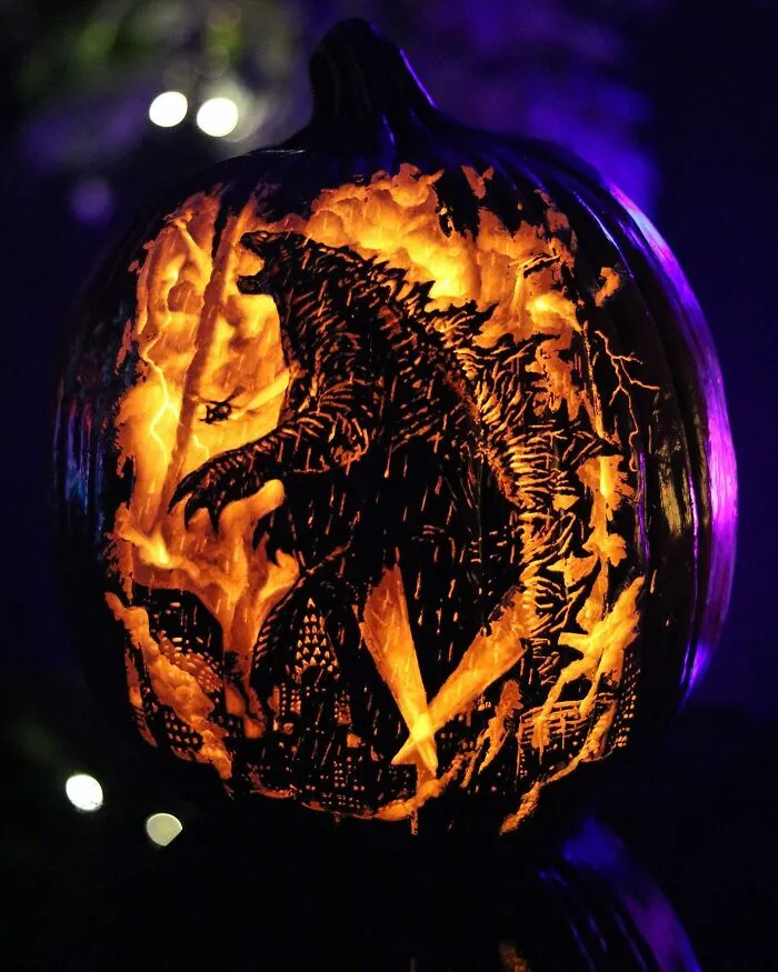  Incredibly Detailed Pumpkins With References To Pop-Culture, Movies, Celebrities And Other Things Made By This Artist (63 Pics)