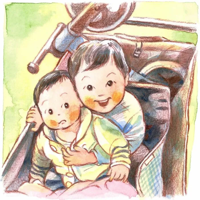 This Japanese Artist Is Inspired By The Simple Life Of Simple People, Here Are 70 Of The Most Popular Moments He Recaptured (70 Pics)