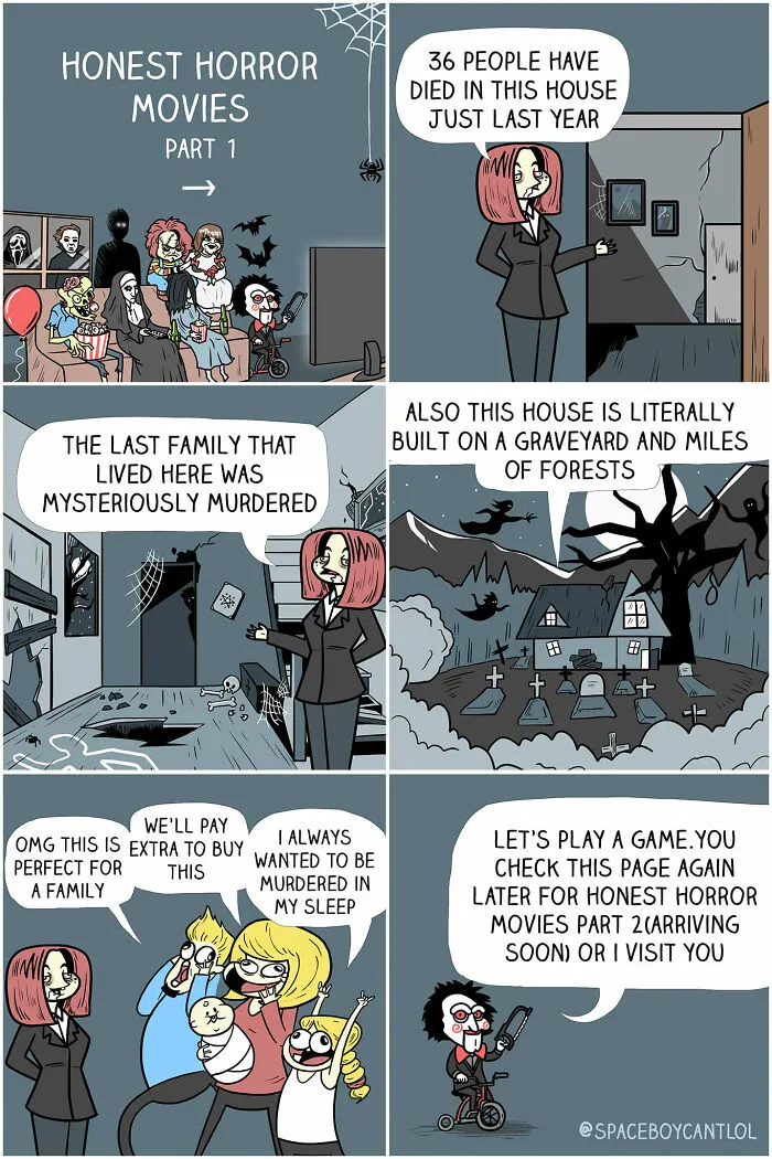Quirky And Dark Comics Featuring Twisted Endings By SpaceBoyCantLol (35 New Pics)