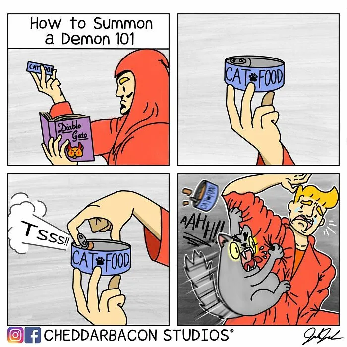 Ridiculous Situations And Funny Punchlines: 22 New Comics By This Artist