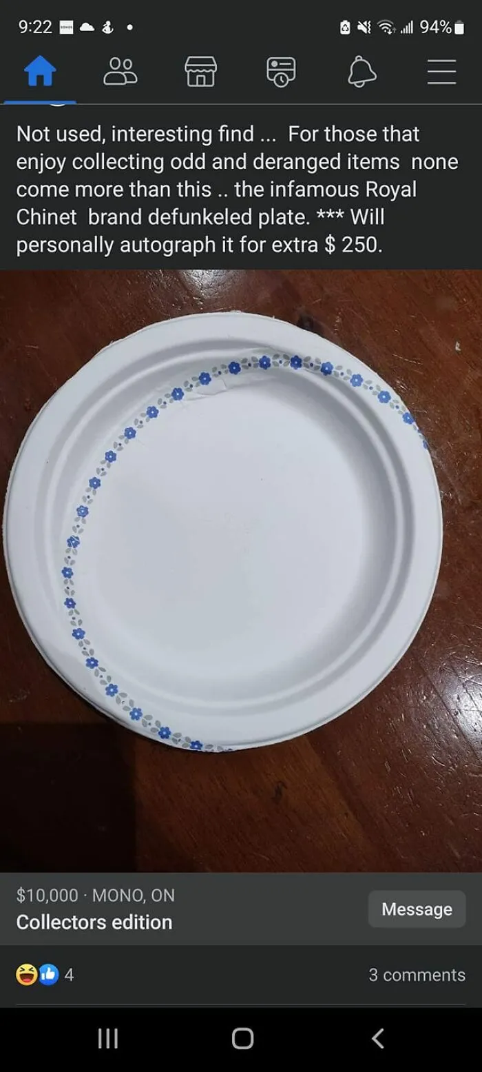 “That's It, I'm FB Marketplace Shaming”: 30 Funny, Weird, And Shady Things People Actually Tried To Sell Online (New Pics)