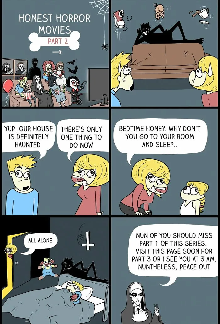 Quirky And Dark Comics Featuring Twisted Endings By SpaceBoyCantLol (35 New Pics)