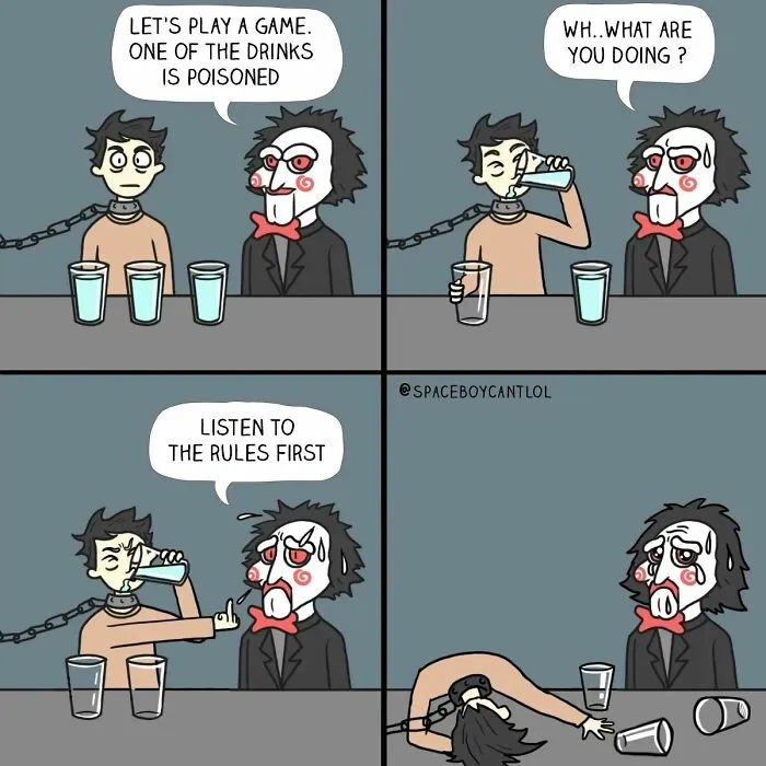 Quirky And Dark Comics Featuring Twisted Endings By SpaceBoyCantLol (35 New Pics)