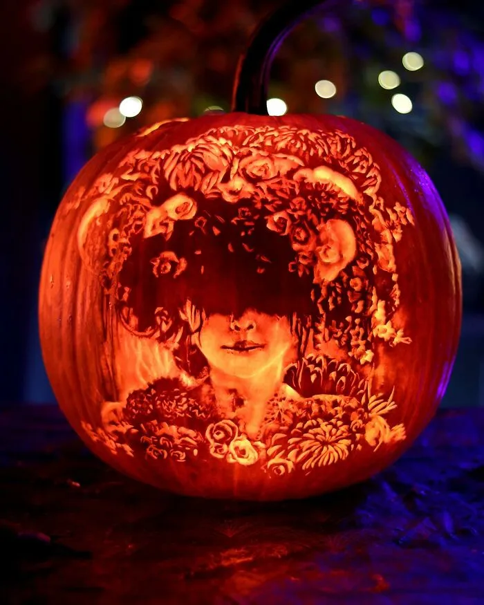  Incredibly Detailed Pumpkins With References To Pop-Culture, Movies, Celebrities And Other Things Made By This Artist (63 Pics)
