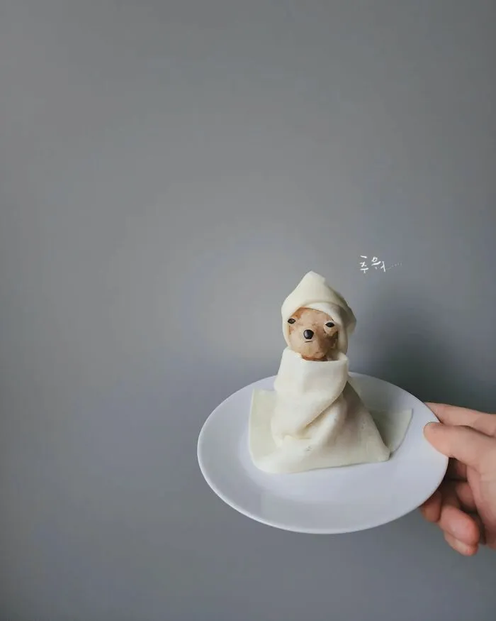 This 39-Year-Old Korean Food Artist Makes The Cutest Meals (55 Pics)