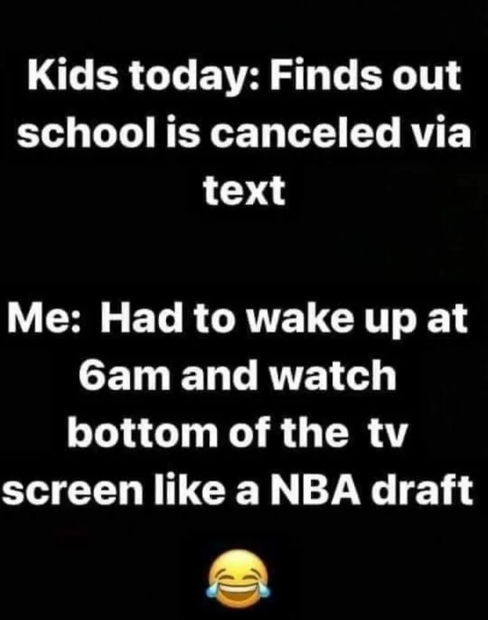 No More Snow Days For Kids In School Now. They Still Have To Go To Virtual School Instead Of A Day Off. Covid Ruined Everything