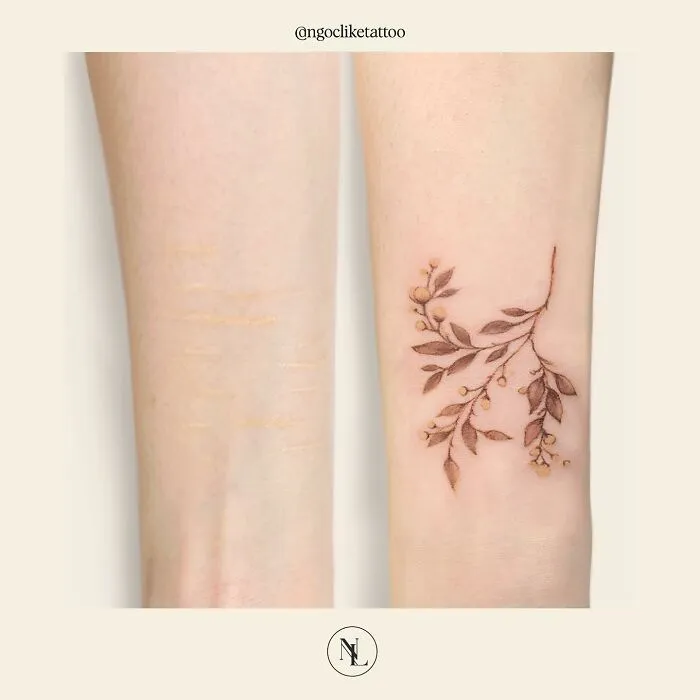 50 Times People Asked To Cover Up Their Scars, And This Tattoo Artist Nailed It (New Pics)