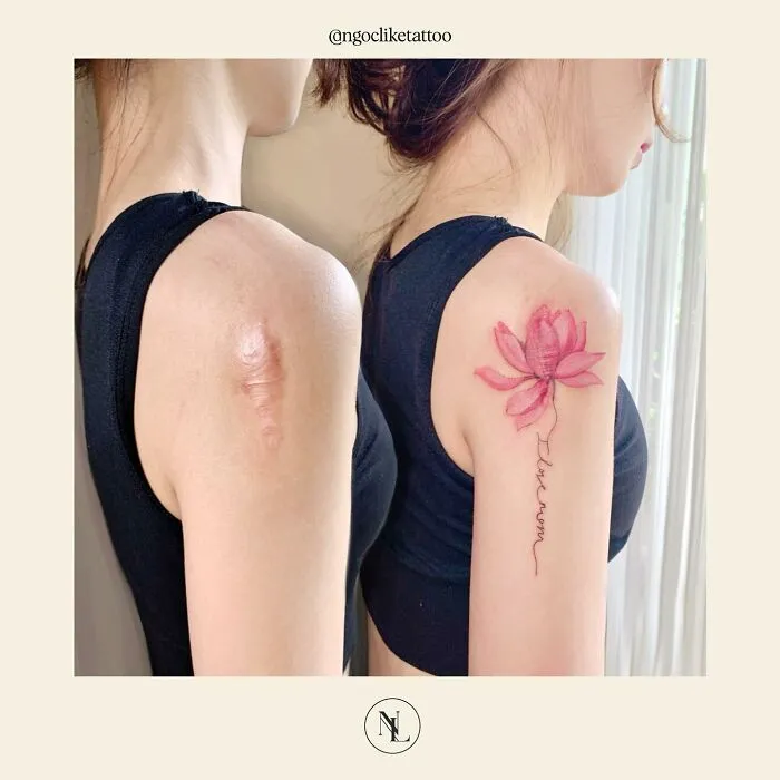 40 Personas que querían tapar sus cicatrices, y esta tatuadora lo consiguió (nuevas fotos)