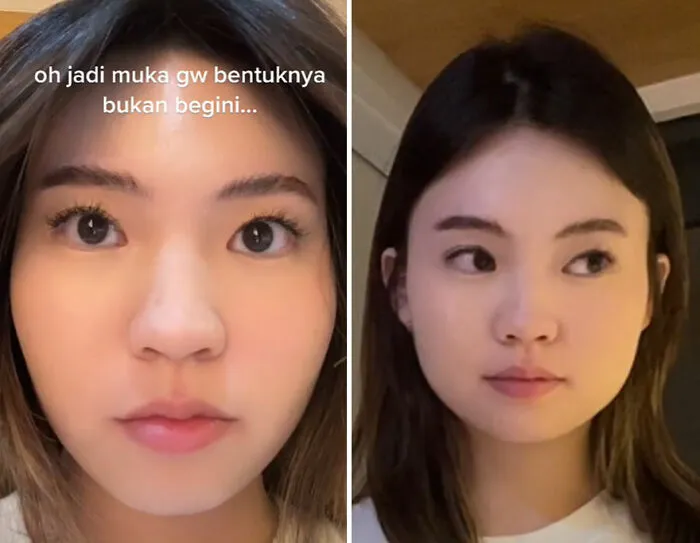 TikTok Selfie Trend Has People Surprised By How They Really Look And Here Are 35 Side-By-Side Comparisons