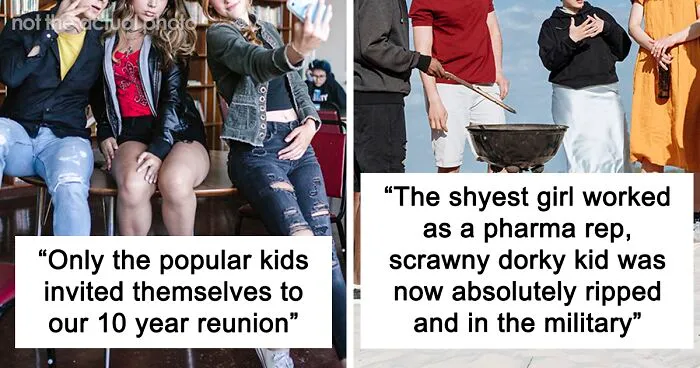 The Best And Worst Transformations Seen During School Reunions, As Shared By These 30 Internet Users