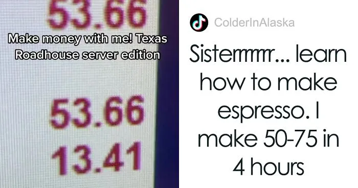 Texas Roadhouse Servers On TikTok Show How Much They Earn From Tips Per Night, And It Starts A Conversation