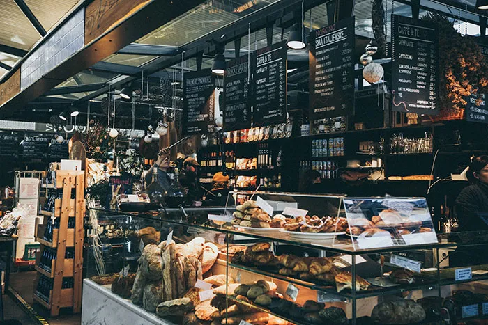 Market scene with diverse foods, ideal for solo exploration and enjoying some me time.