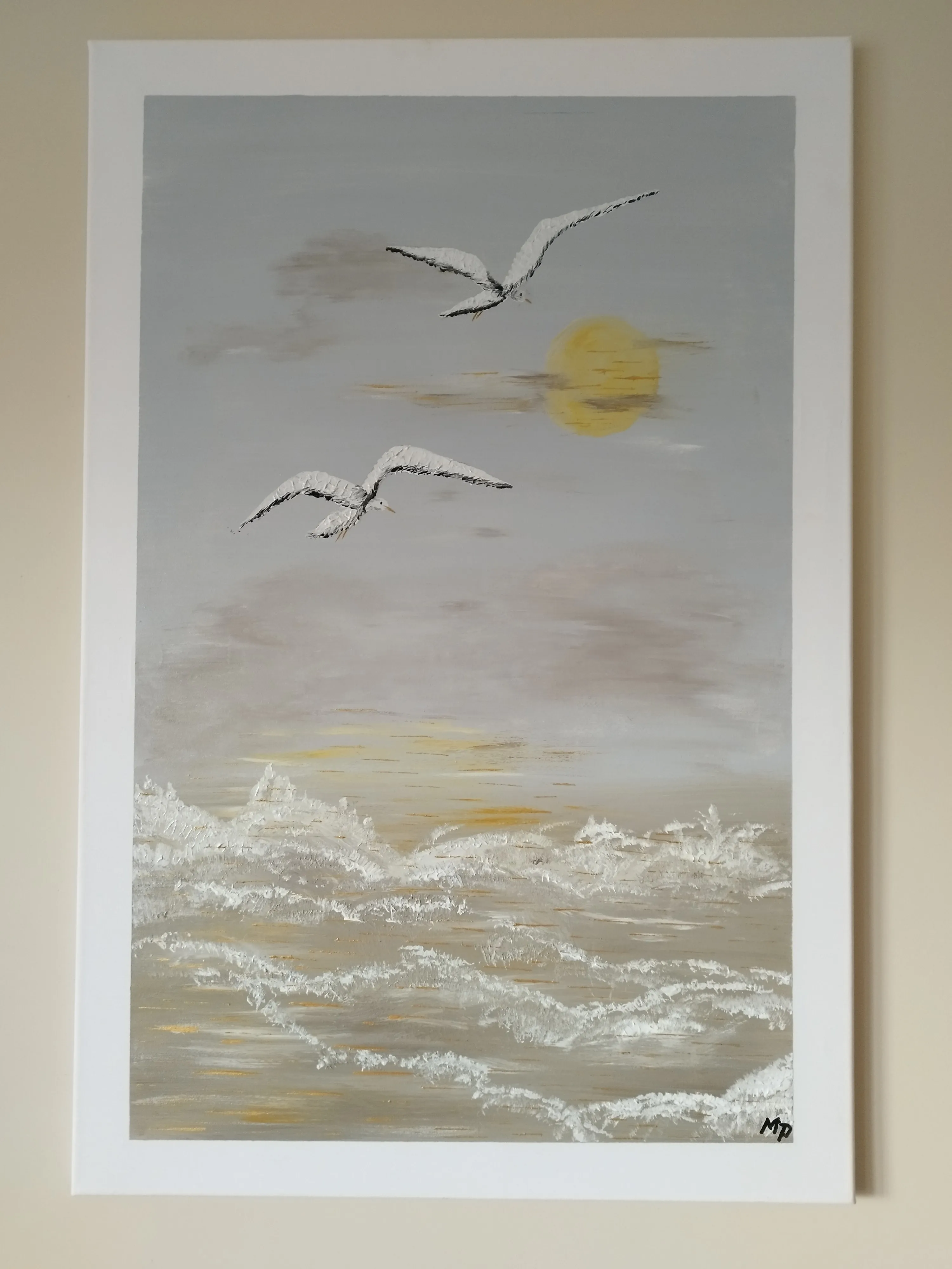 Thinking Of You-Original Painting By Madi Preda