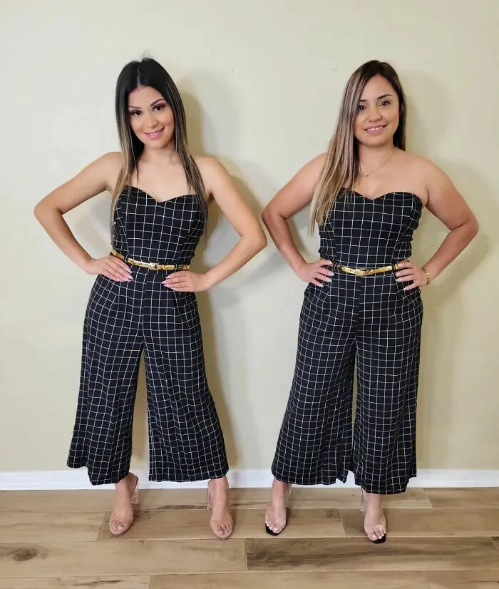 S, M And L: Three Women Try On The Same Outfit To Show How It Looks In Different Sizes