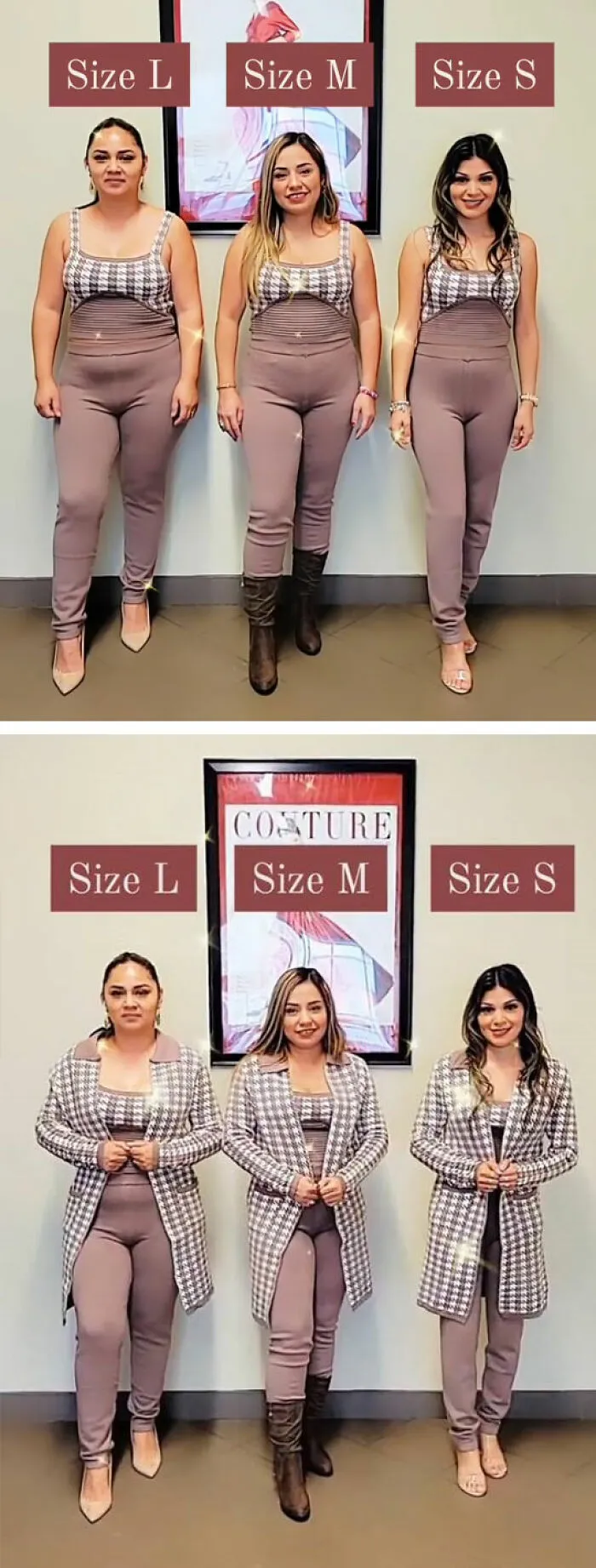 Estas amigas le muestran al mundo que cualquier ropa les puede quedar bien a todos los cuerpos