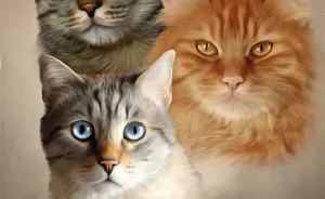 I Specialize In Turning Your Favorite Pet Photos Into Custom Digital Portraits (8 Pics)