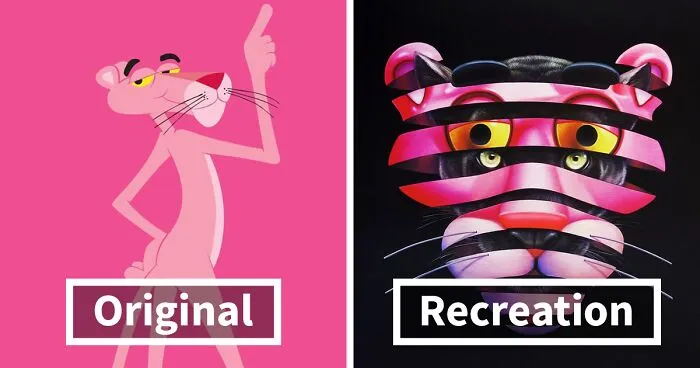 Dutch Artist Reveals What's "Trapped" Inside Popular Cartoon, Fairy Tale And Pop Culture Characters (30 Paintings)