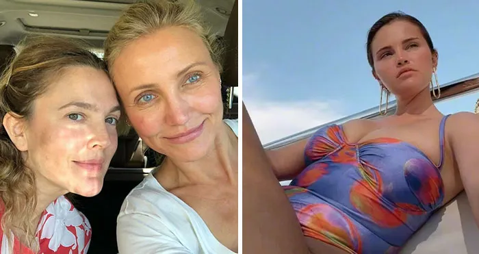 30 Instances Famous People Posted Photos Without Any Filters Or Retouching