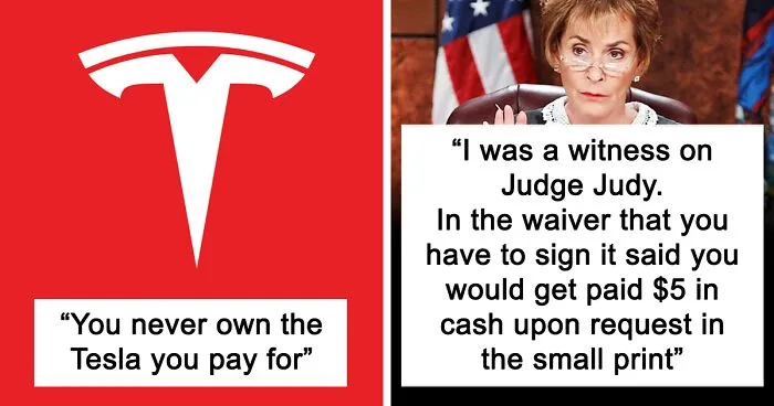 35 Times People Actually Read The Terms And Conditions And Found Something So Unexpected, They Just Had To Share It Online