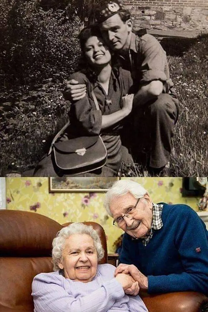 Edith Steiner, una judía que sobrevivió al Holocausto, y John Mackay, el soldado escocés que la salvó. Este año han celebrado su 71 aniversario de boda