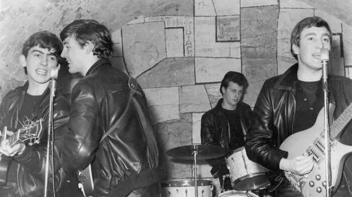 George, Paul, Pete, And John (Cavern)