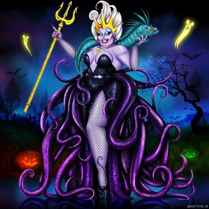 Ursula Form The Little Mermaid