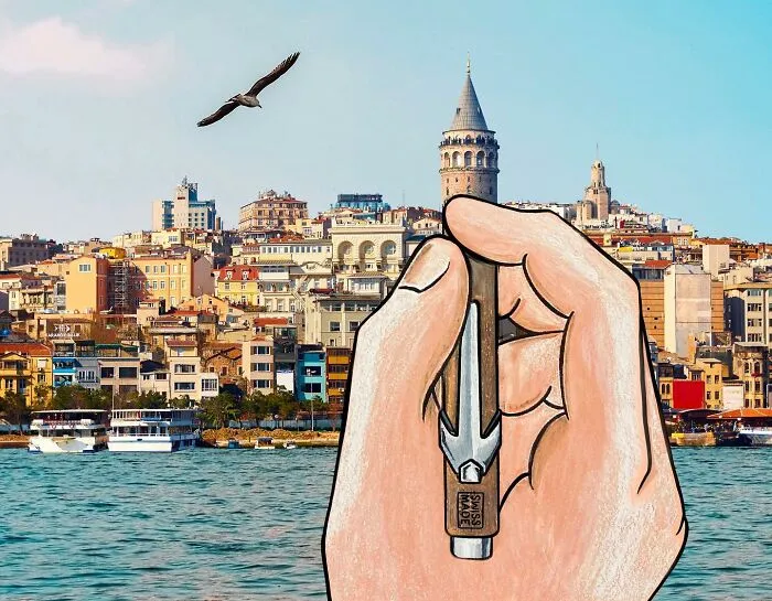 Artist Draws Creative Illustrations That Enhance The Original Picture In A Unique Way (64 New Pics)