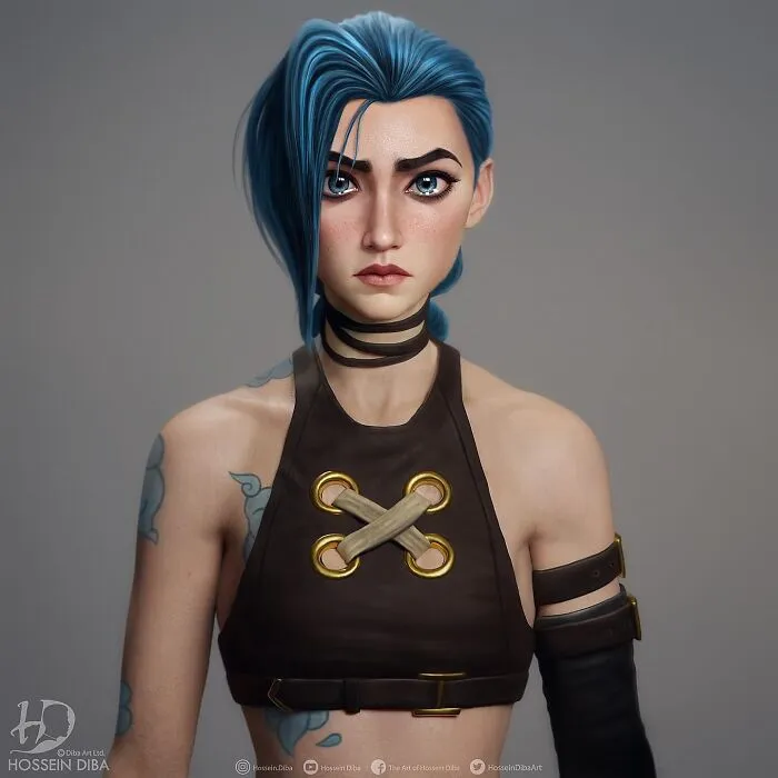 Jinx de Arcane : League Of Legends
