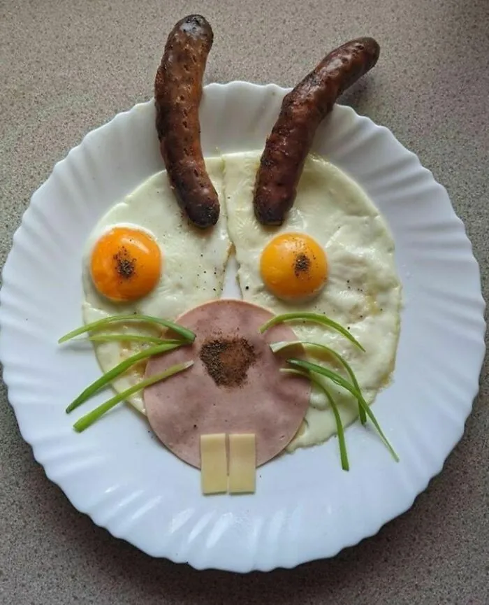 Thanksgiving Breakfast Eggs Sausage Ham Cheese