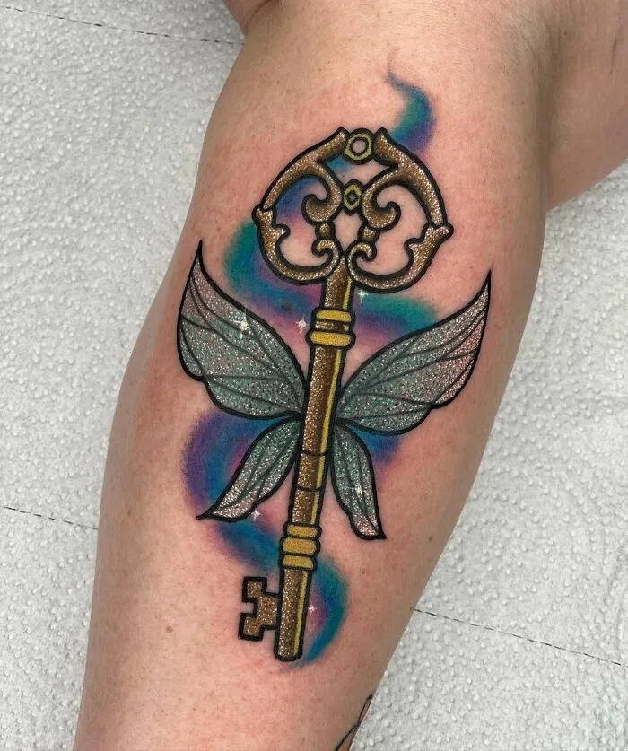 40 Unique And Cool "Glitter Tattoos"