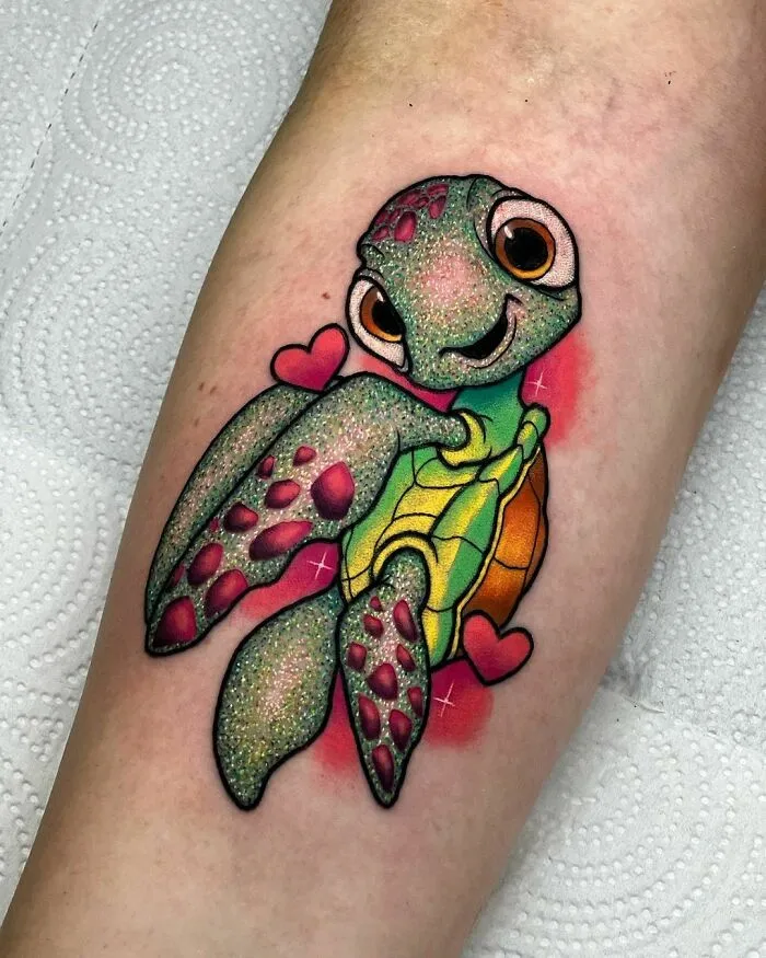 40 Unique And Cool "Glitter Tattoos"