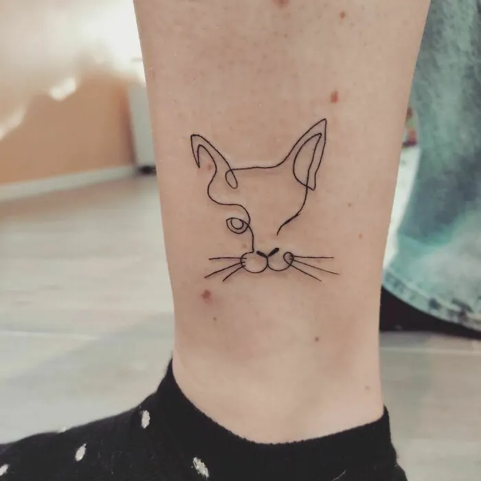 Pet Line Tattoo