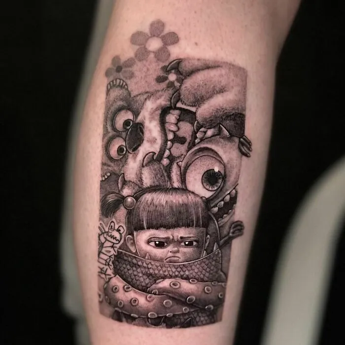 Monsters, Inc. Tattoo