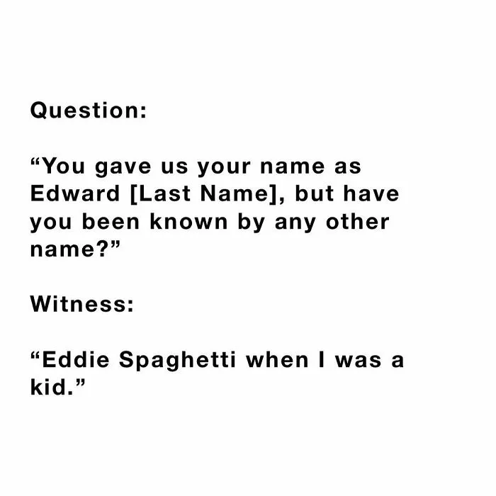40 Of The Funniest Things People Overheard In Courthouses, As Shared On This Instagram Page (New Posts)